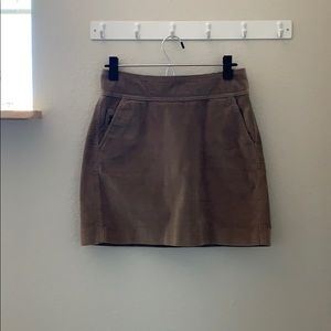 Banana Republic corduroy skirt